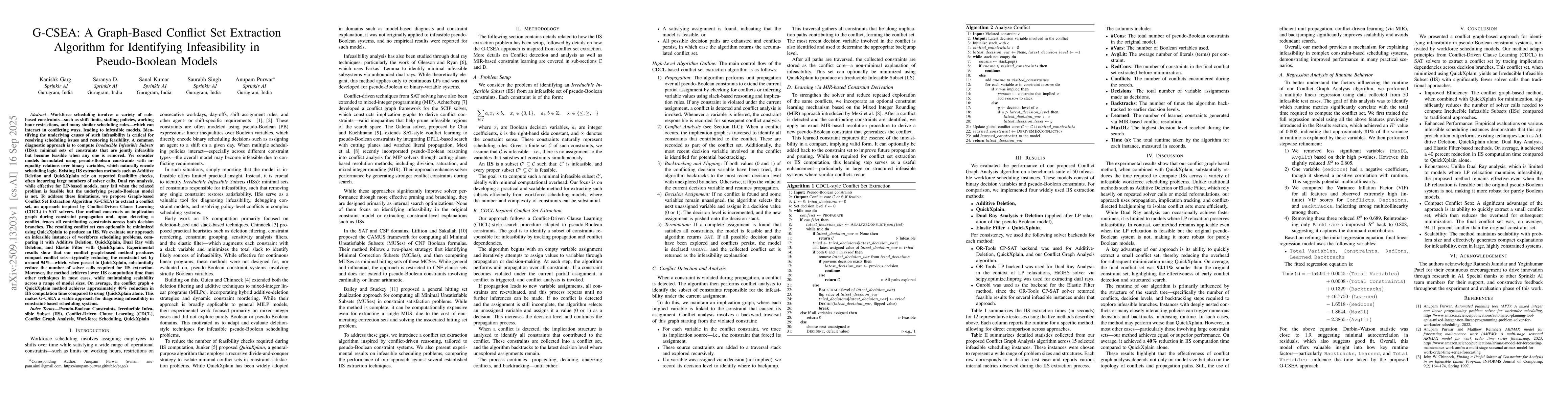 Thumbnail for G-CSEA: A Graph-Based Conflict Set Extraction Algorithm for Identifying
  Infeasibility in Pseudo-Boolean Models
