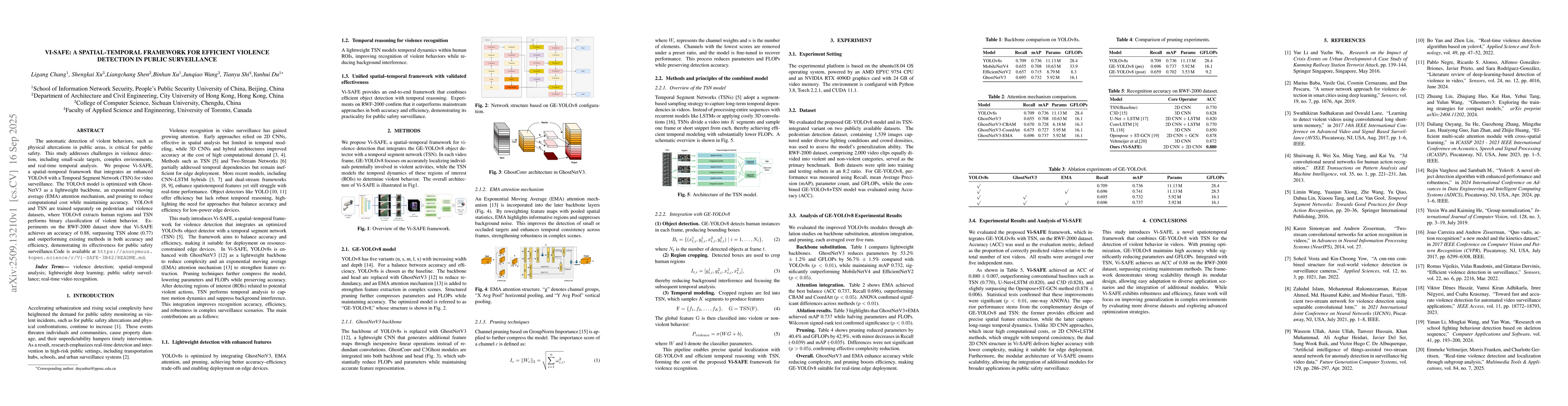 Thumbnail for Vi-SAFE: A Spatial-Temporal Framework for Efficient Violence Detection
  in Public Surveillance