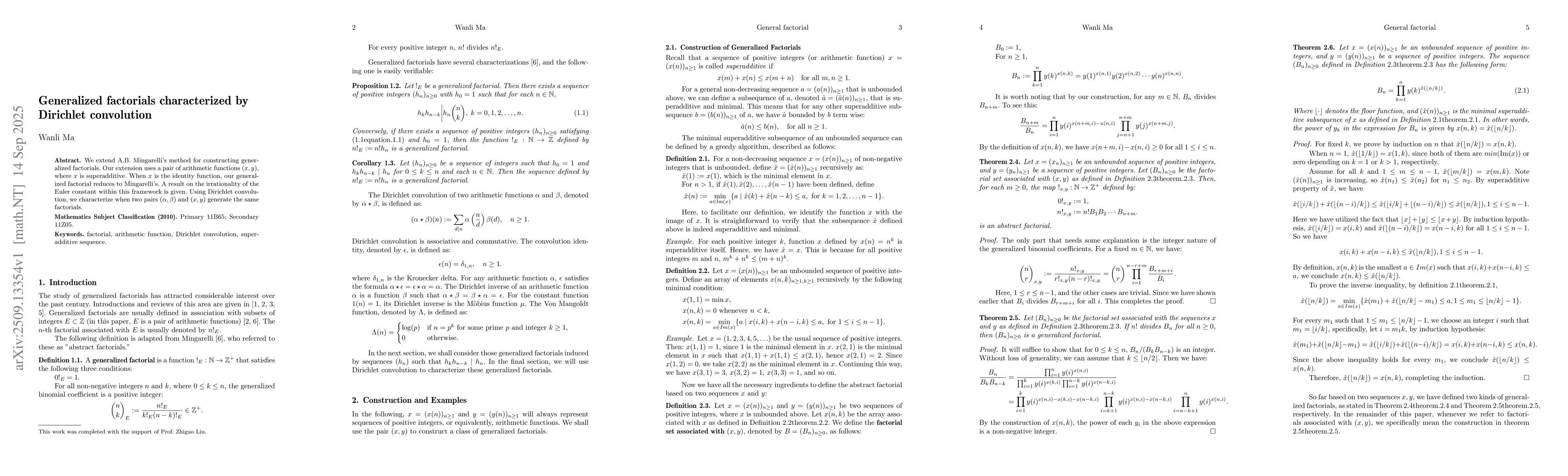 Thumbnail for Generalized factorials characterized by Dirichlet convolution