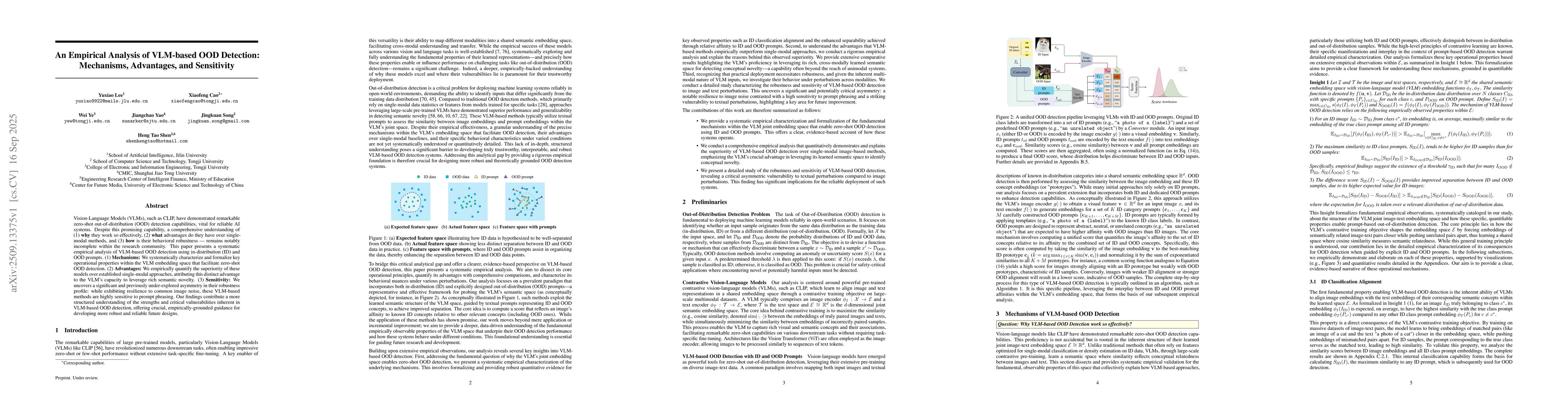 Thumbnail for An Empirical Analysis of VLM-based OOD Detection: Mechanisms,
  Advantages, and Sensitivity