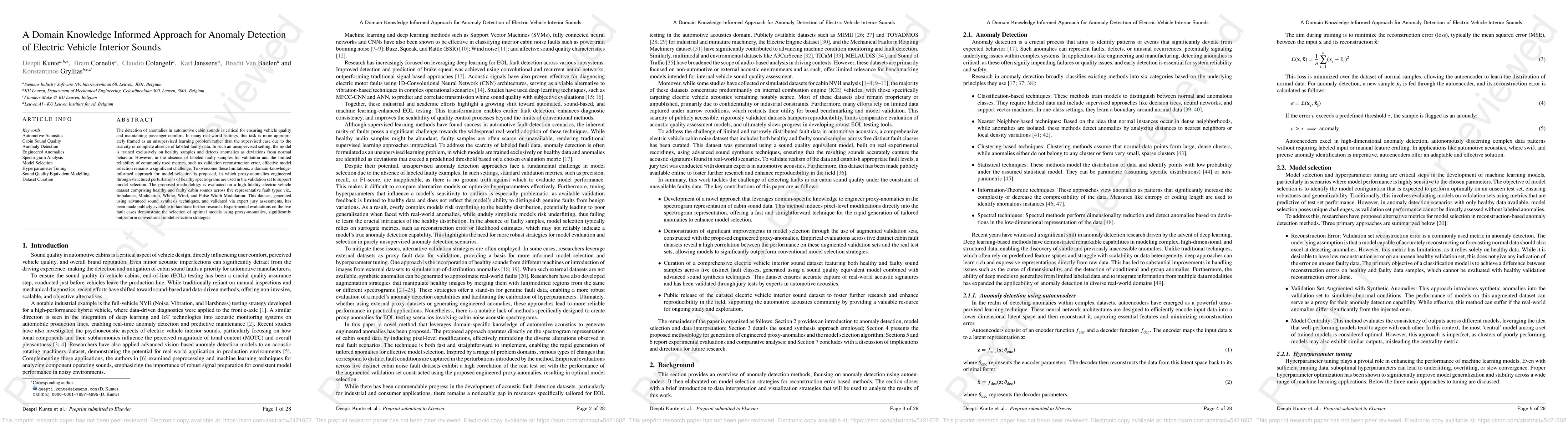 Thumbnail for A Domain Knowledge Informed Approach for Anomaly Detection of Electric
  Vehicle Interior Sounds