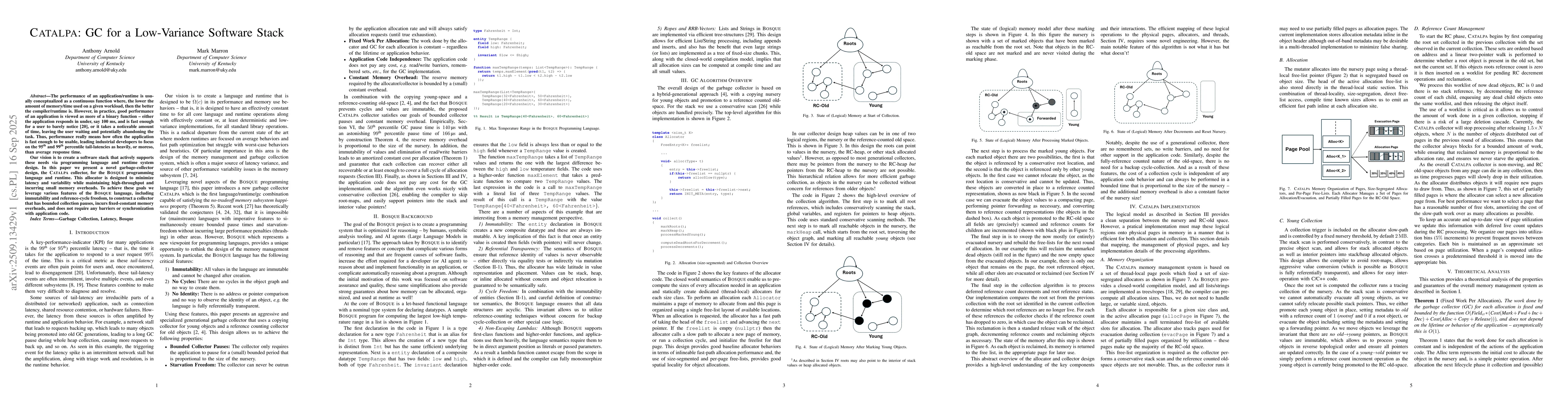 Thumbnail for Catalpa: GC for a Low-Variance Software Stack