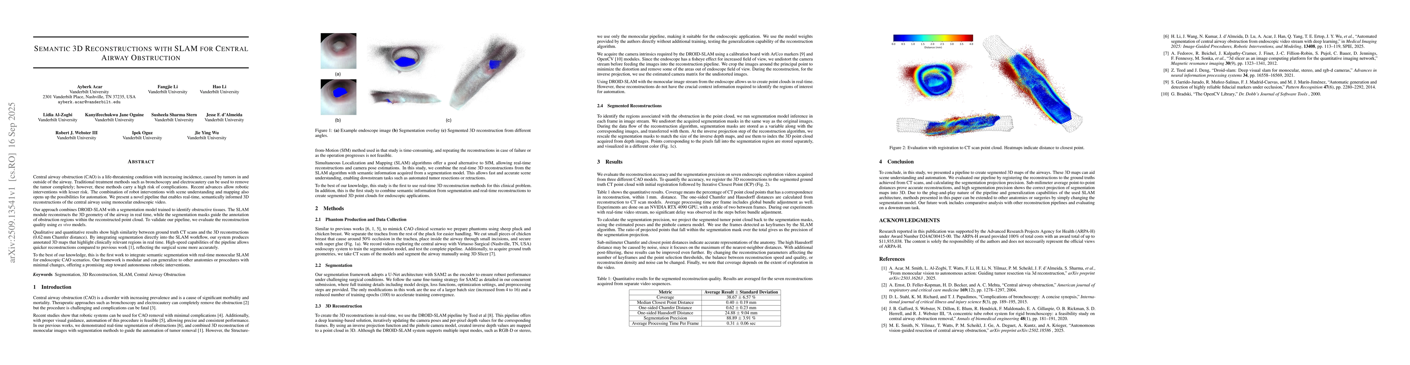 Thumbnail for Semantic 3D Reconstructions with SLAM for Central Airway Obstruction
