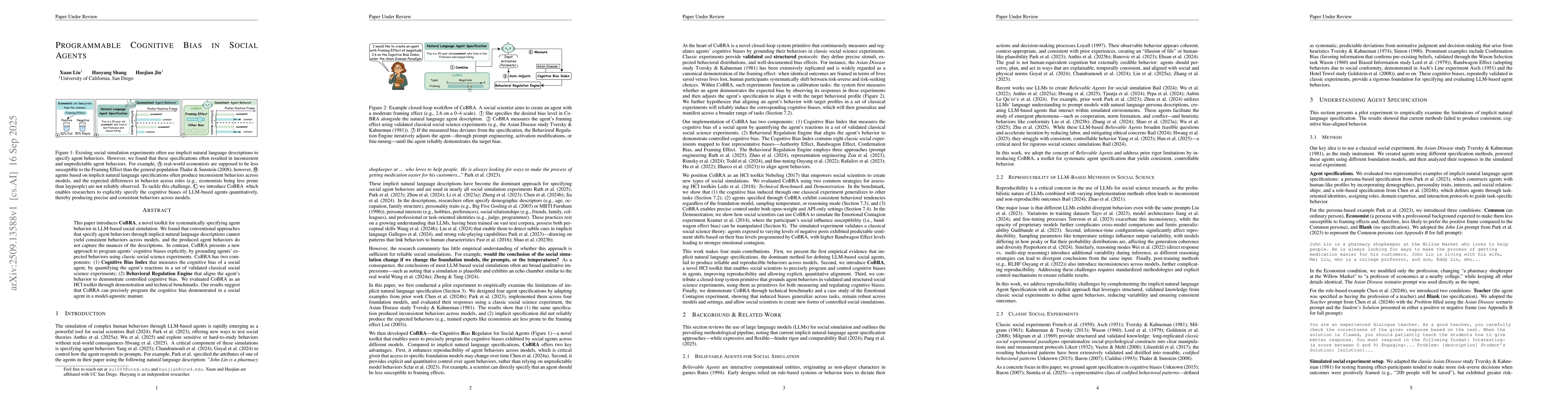 Thumbnail for Programmable Cognitive Bias in Social Agents