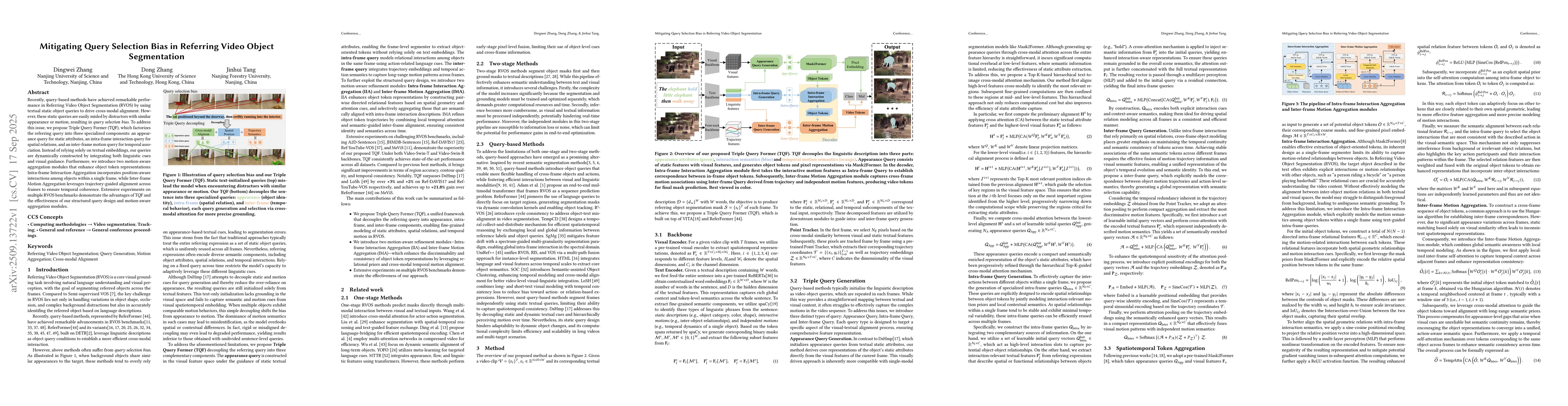 Thumbnail for Mitigating Query Selection Bias in Referring Video Object Segmentation
