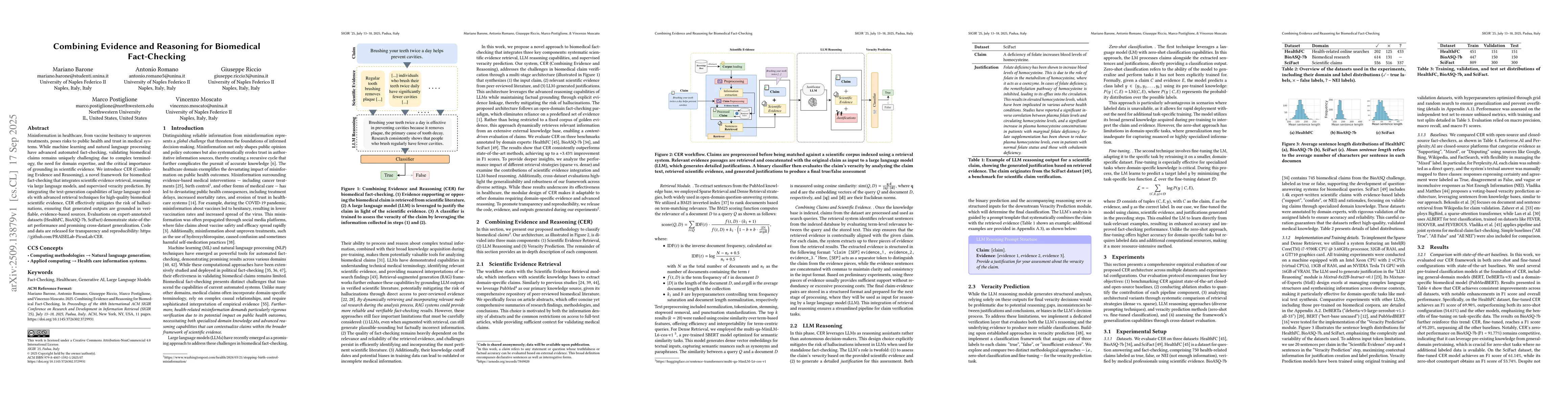Thumbnail for Combining Evidence and Reasoning for Biomedical Fact-Checking