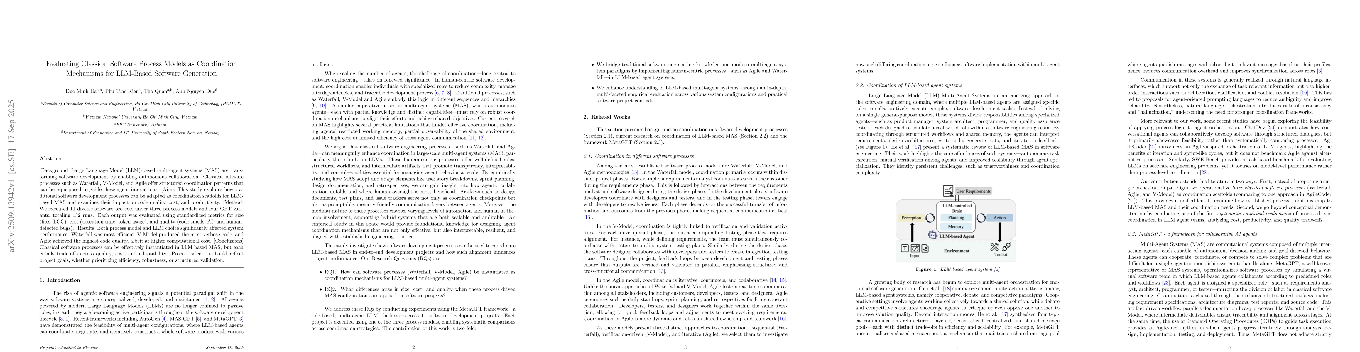 Thumbnail for Evaluating Classical Software Process Models as Coordination Mechanisms
  for LLM-Based Software Generation