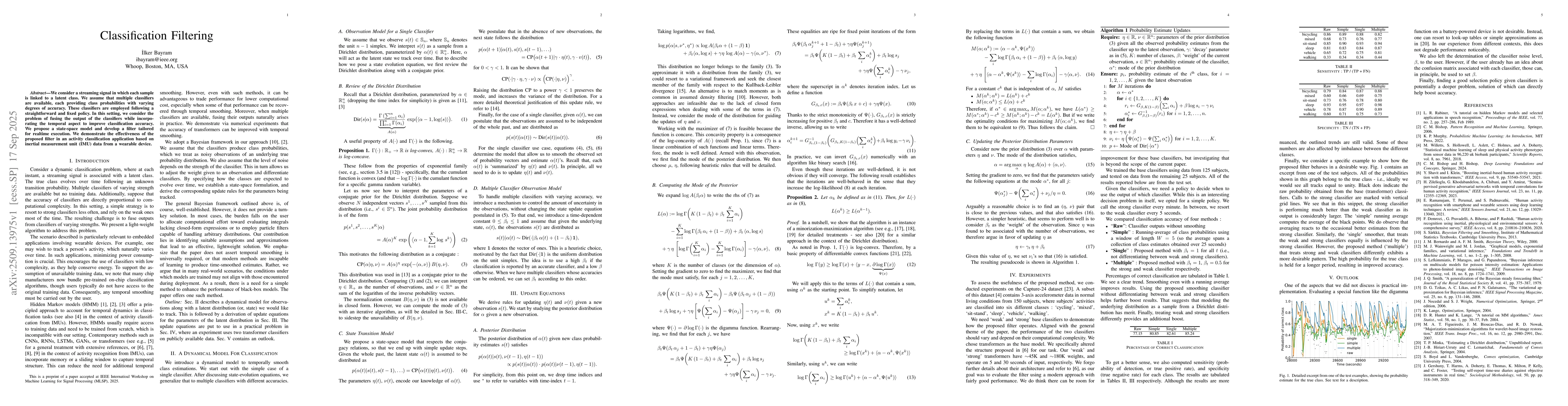 Thumbnail for Classification Filtering