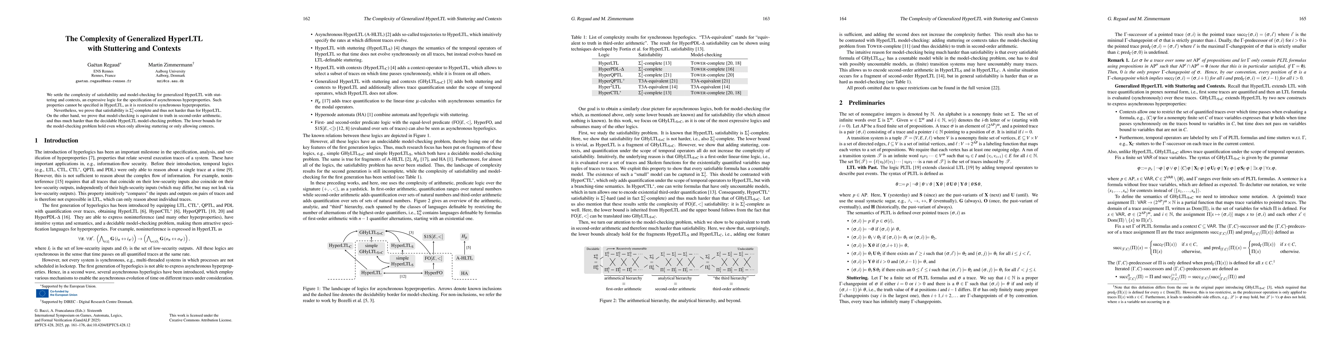 Thumbnail for The Complexity of Generalized HyperLTL with Stuttering and Contexts