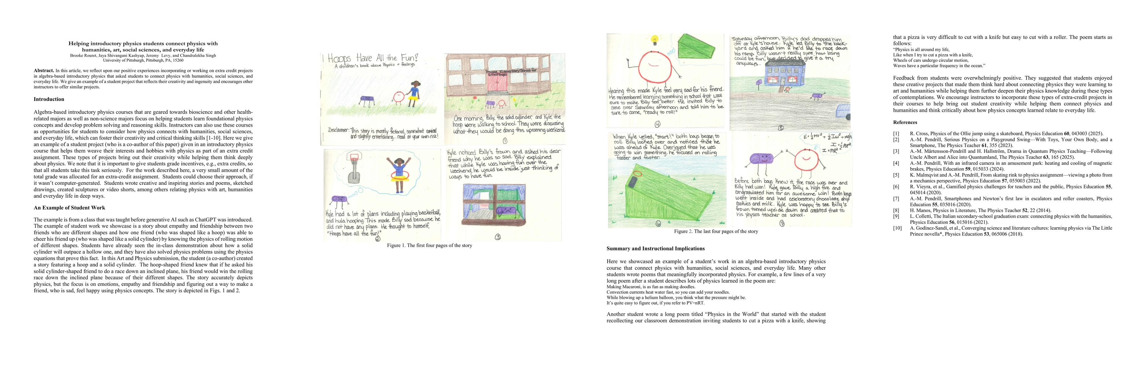 Thumbnail for Helping introductory physics students connect physics with humanities,
  art, social sciences, and everyday life