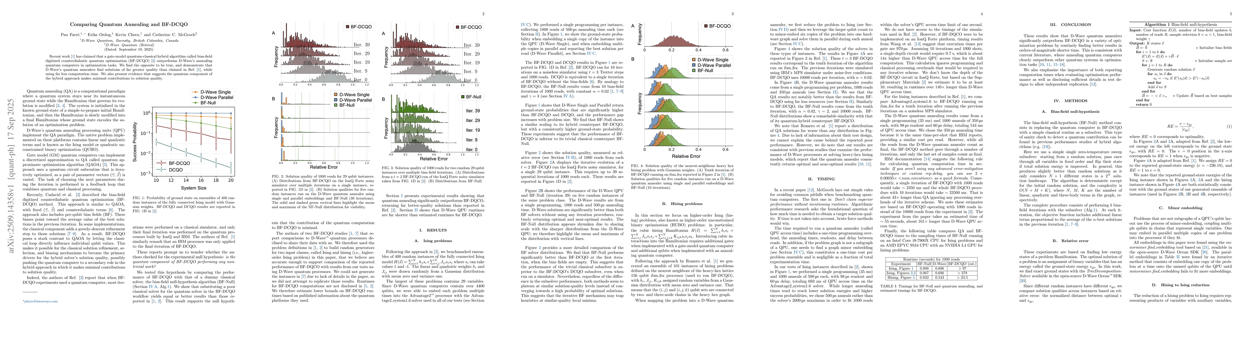 Thumbnail for Comparing Quantum Annealing and BF-DCQO