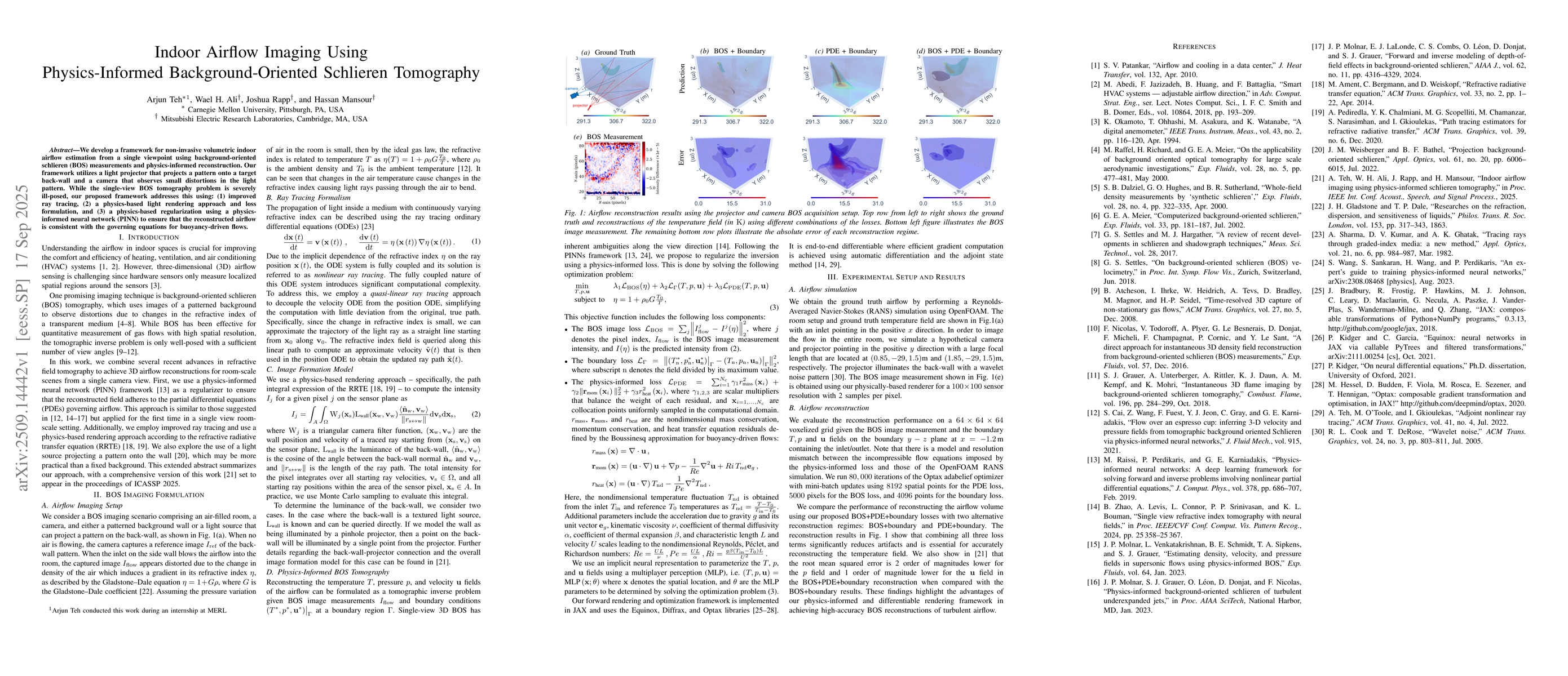 Thumbnail for Indoor Airflow Imaging Using Physics-Informed Background-Oriented
  Schlieren Tomography