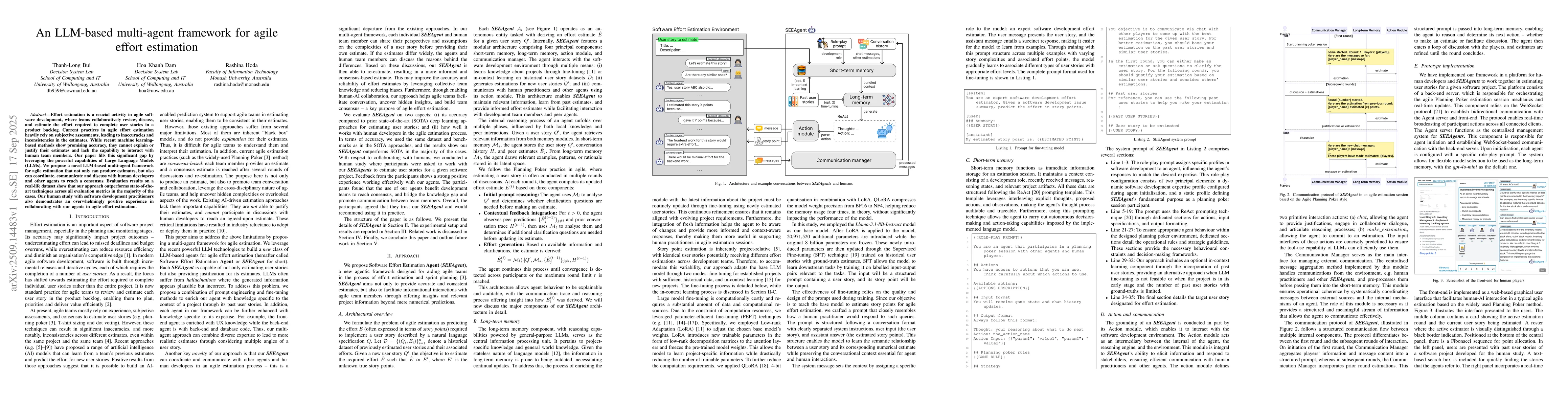 Thumbnail for An LLM-based multi-agent framework for agile effort estimation