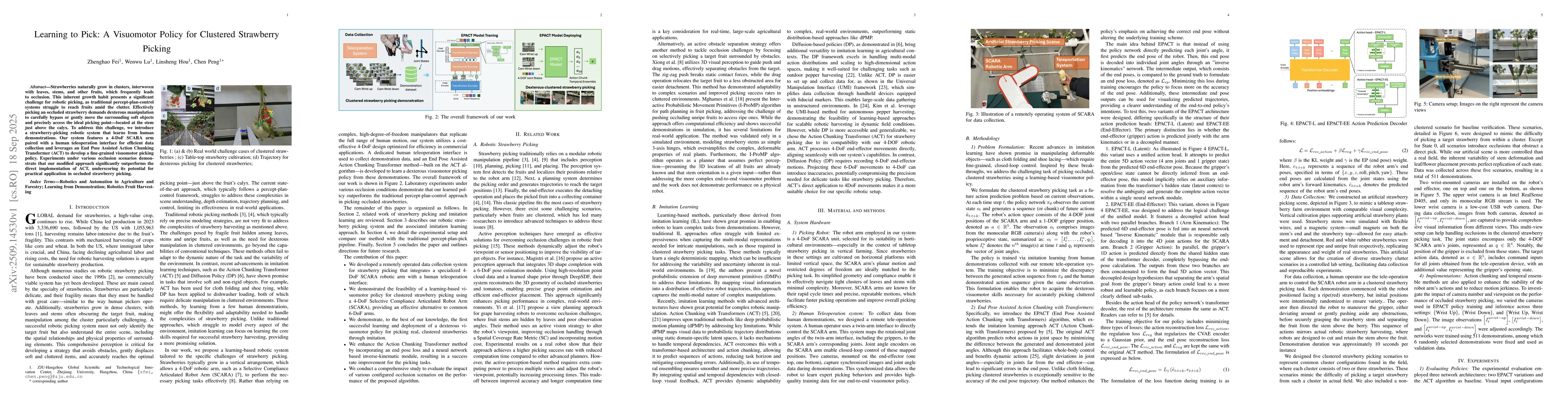 Thumbnail for Learning to Pick: A Visuomotor Policy for Clustered Strawberry Picking