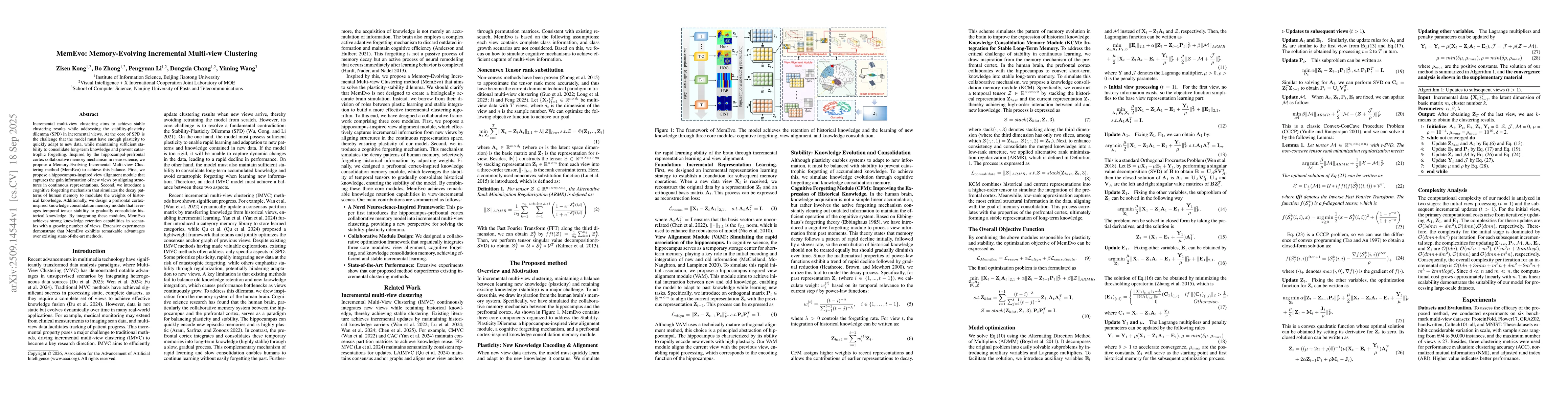 Thumbnail for MemEvo: Memory-Evolving Incremental Multi-view Clustering
