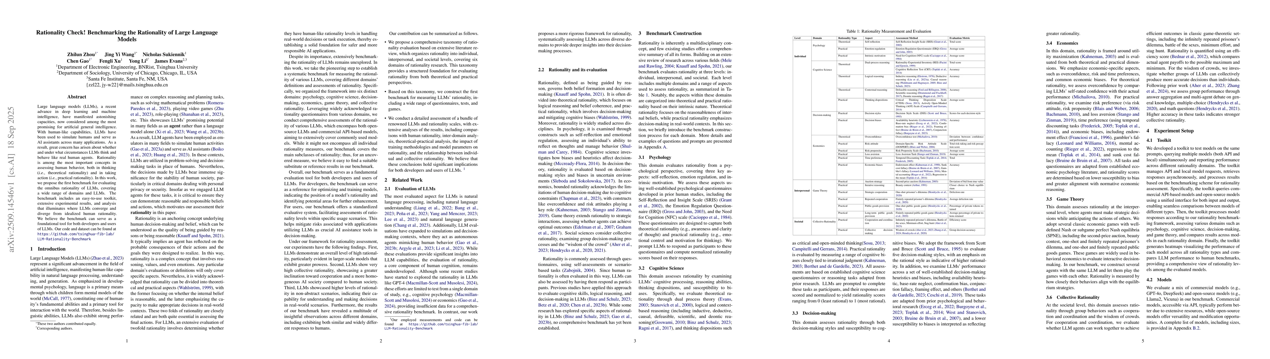 Thumbnail for Rationality Check! Benchmarking the Rationality of Large Language Models
