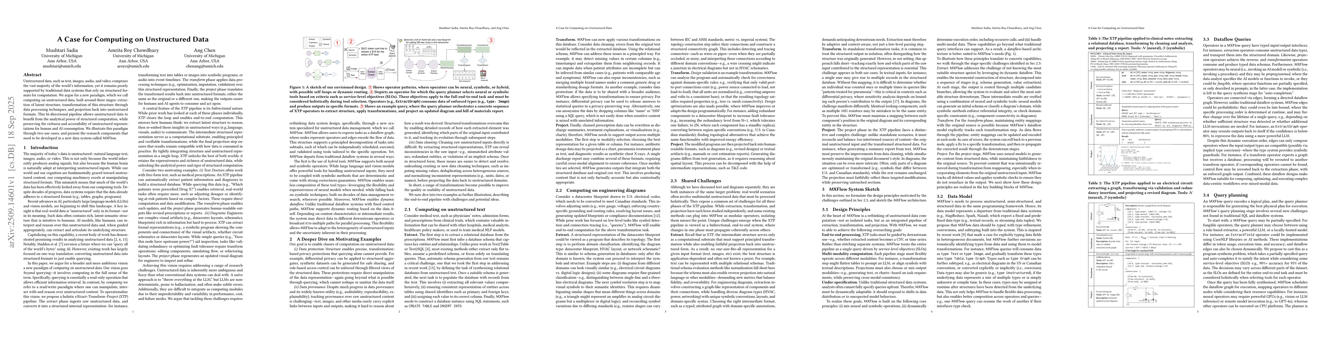 Thumbnail for A Case for Computing on Unstructured Data