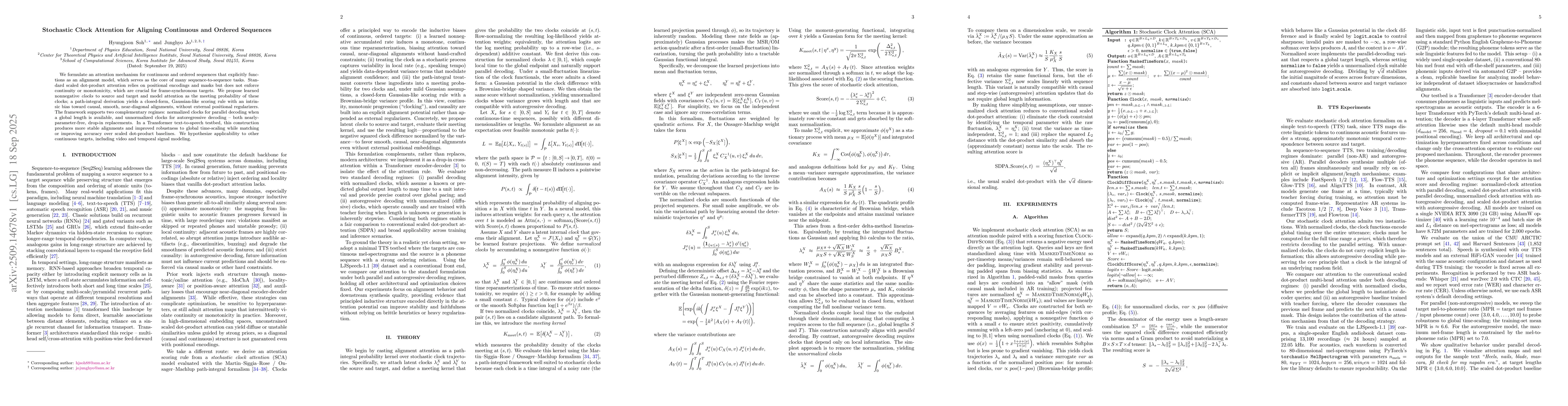 Thumbnail for Stochastic Clock Attention for Aligning Continuous and Ordered Sequences