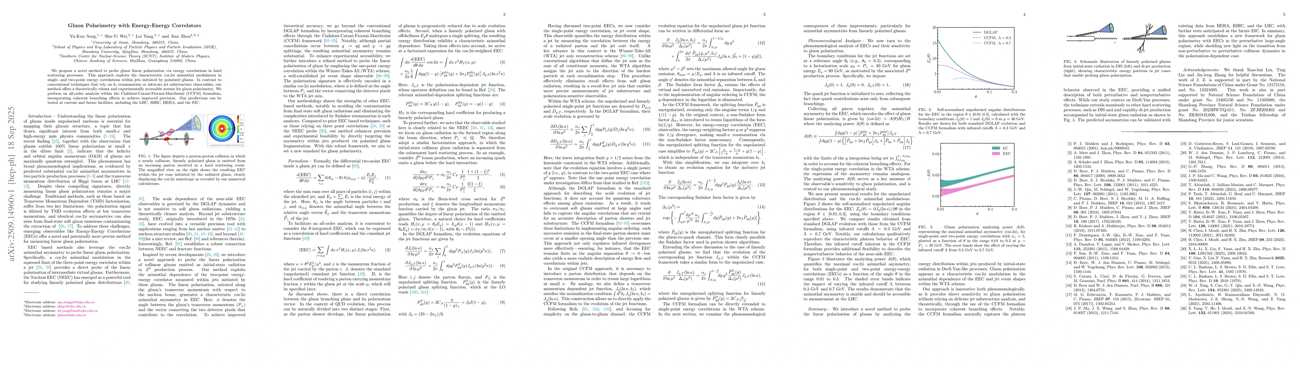 Thumbnail for Gluon Polarimetry with Energy-Energy Correlators