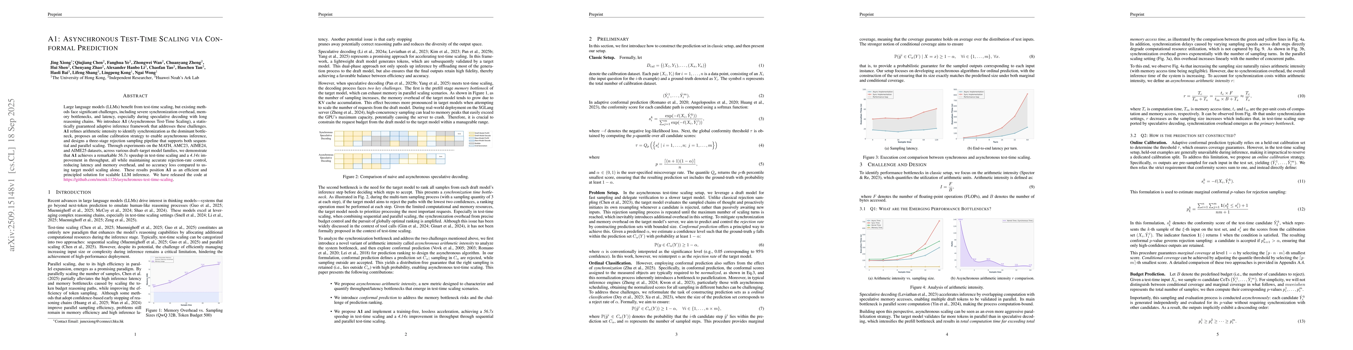 Thumbnail for A1: Asynchronous Test-Time Scaling via Conformal Prediction