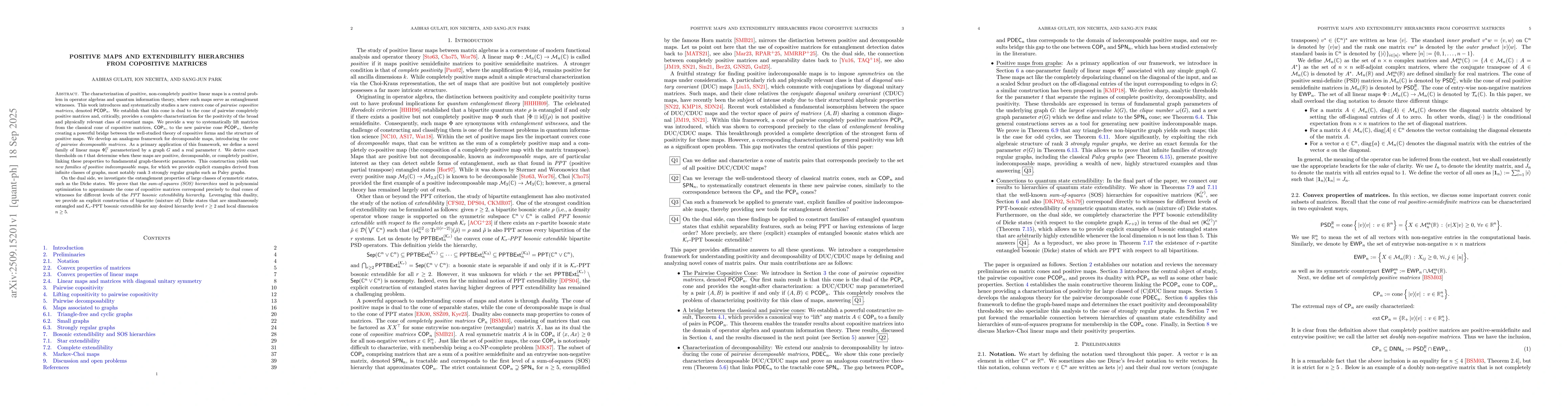 Thumbnail for Positive maps and extendibility hierarchies from copositive matrices