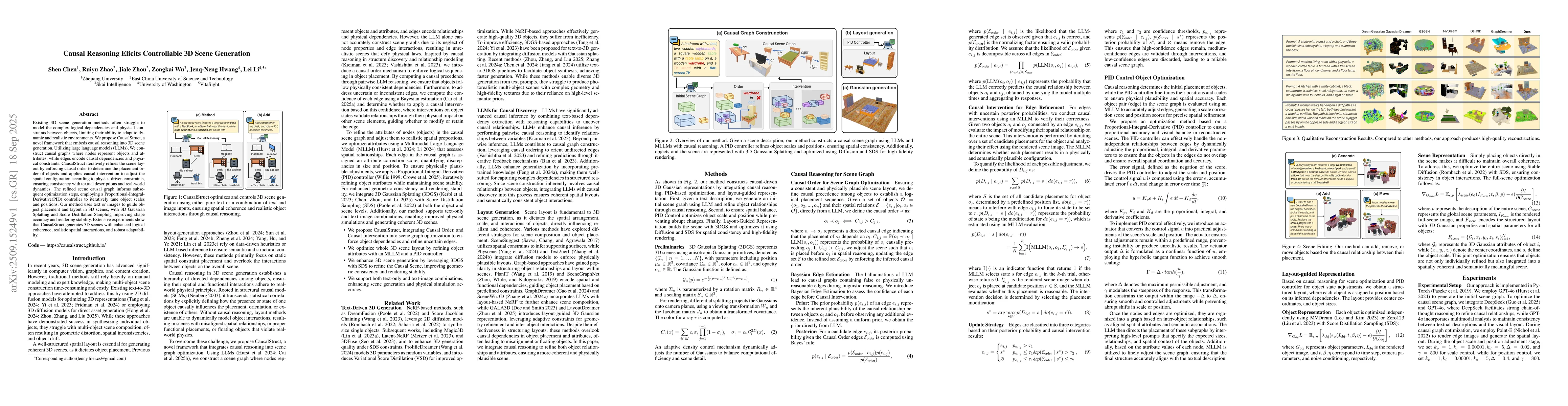 Thumbnail for Causal Reasoning Elicits Controllable 3D Scene Generation