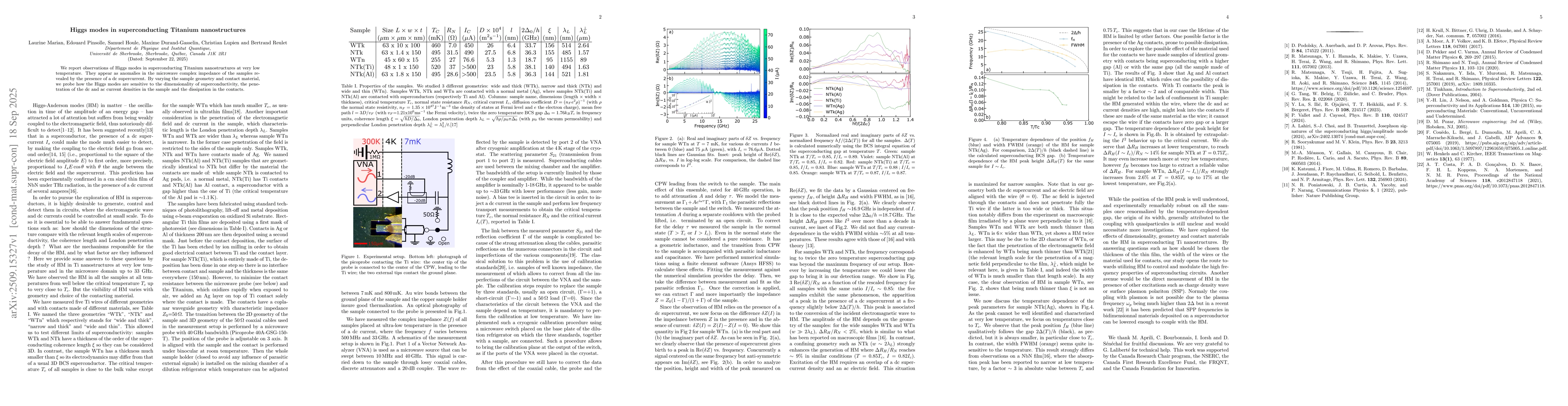 Thumbnail for Higgs mode in superconducting Titanium nanostructures
