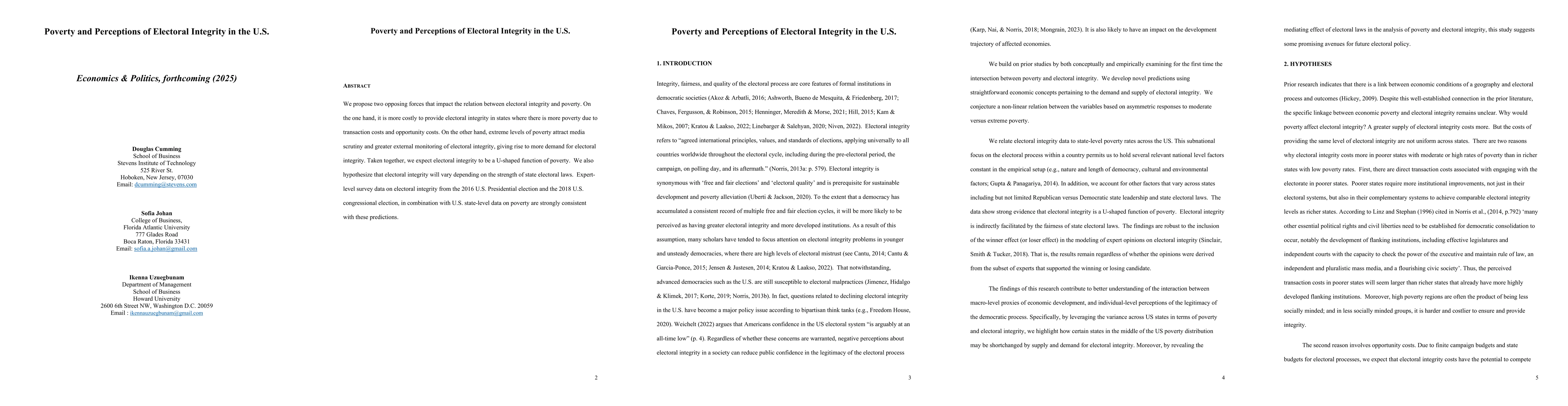 Thumbnail for Poverty and Perceptions of Electoral Integrity in the U.S