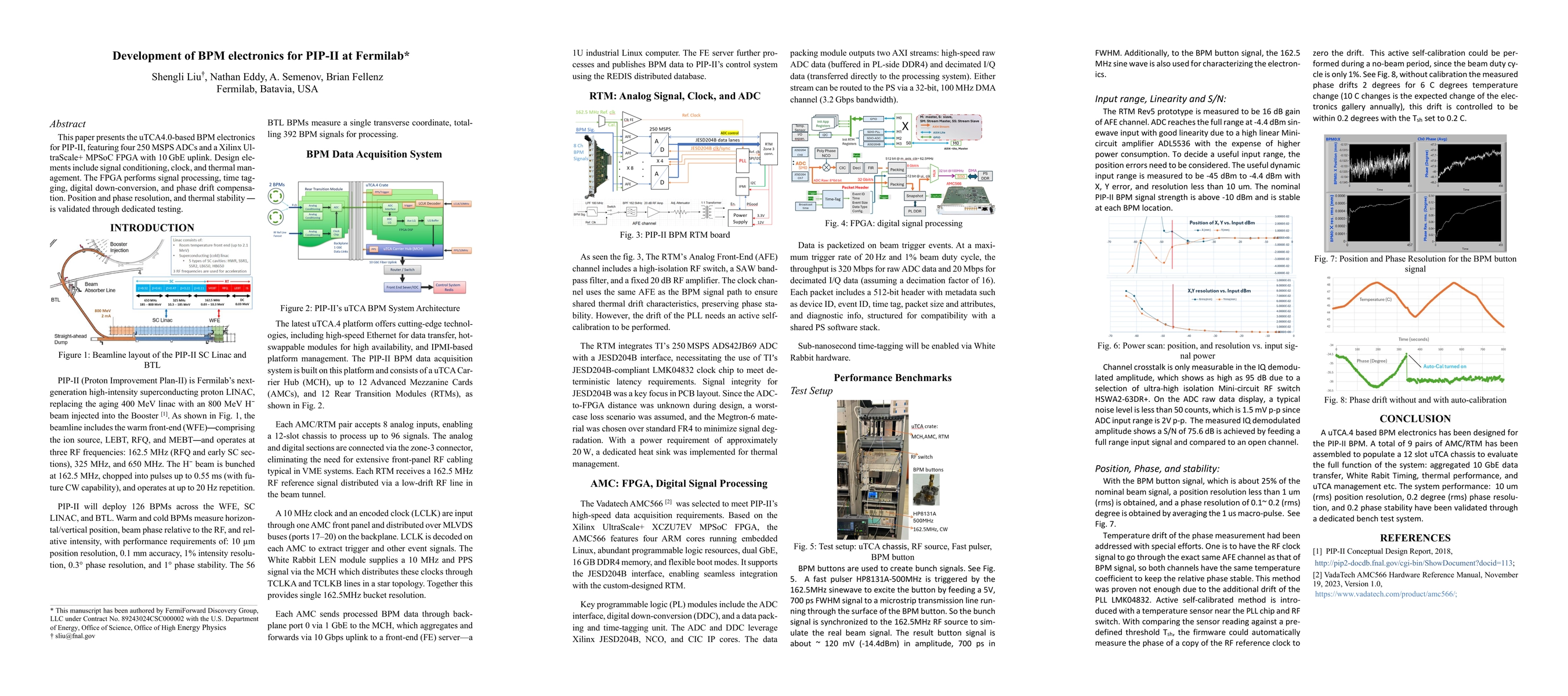 Thumbnail for Development of BPM electronics for PIP-II at Fermilab