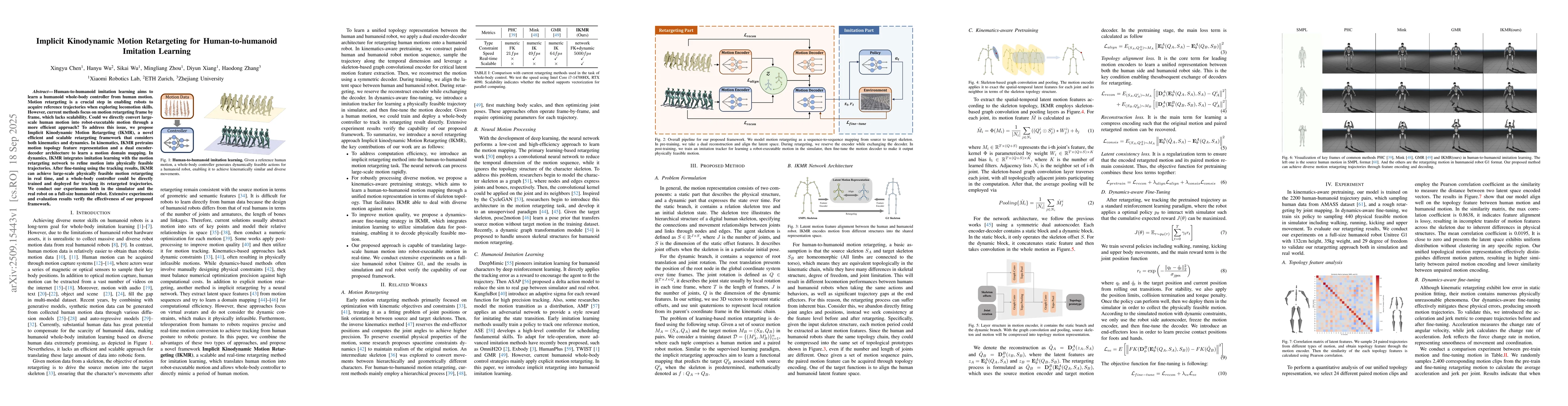 Thumbnail for Implicit Kinodynamic Motion Retargeting for Human-to-humanoid Imitation
  Learning