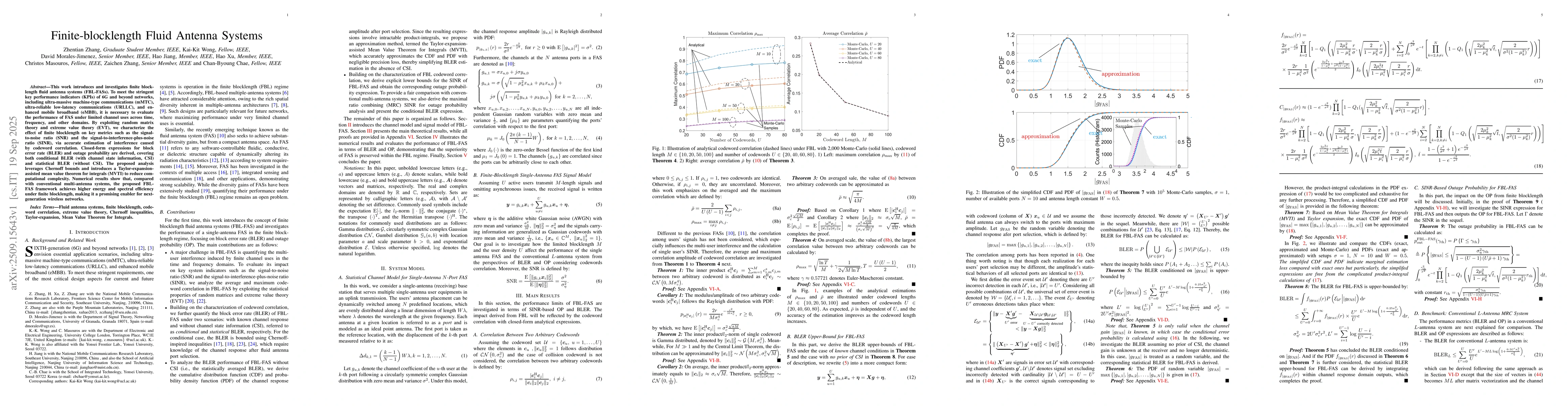 Thumbnail for Finite-blocklength Fluid Antenna Systems