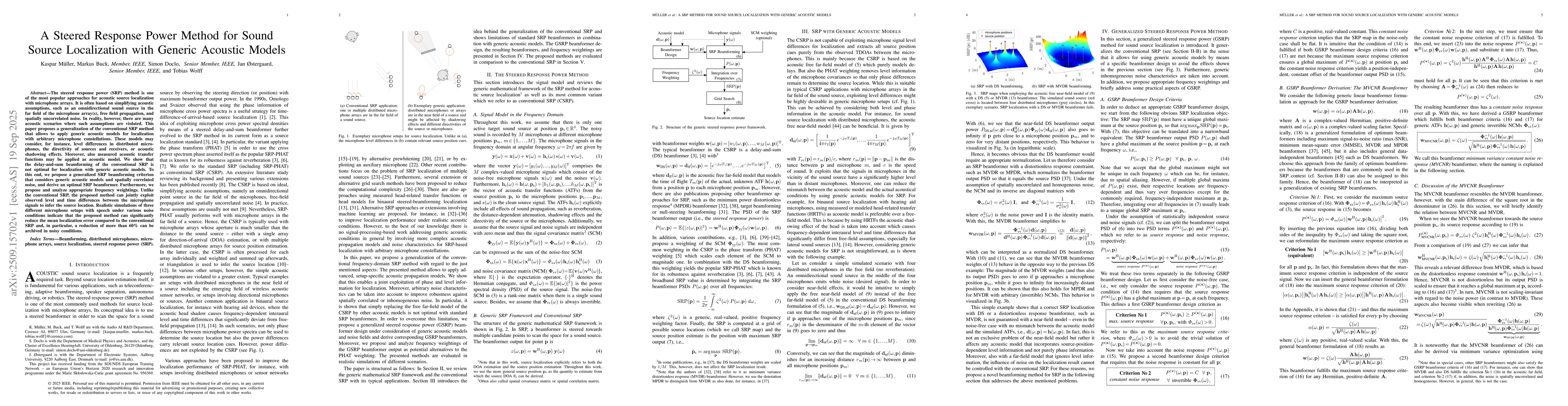 Thumbnail for A Steered Response Power Method for Sound Source Localization With
  Generic Acoustic Models