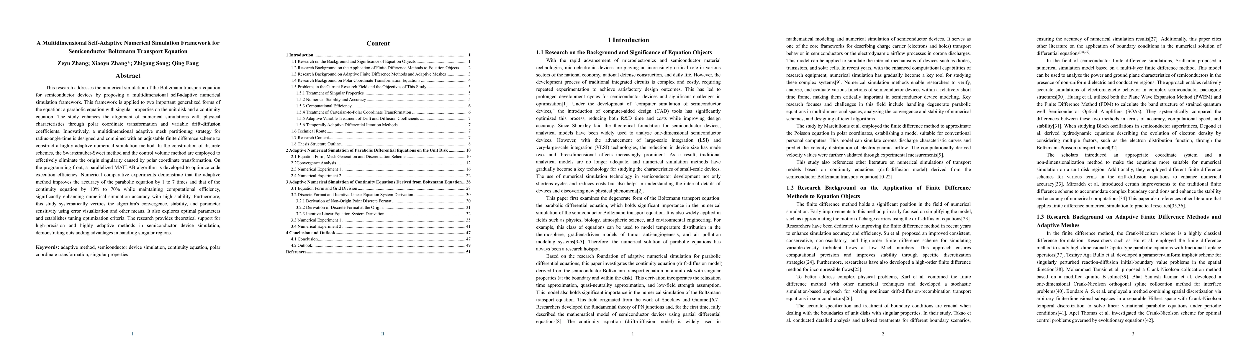 Thumbnail for A Multidimensional Self-Adaptive Numerical Simulation Framework for
  Semiconductor Boltzmann Transport Equation