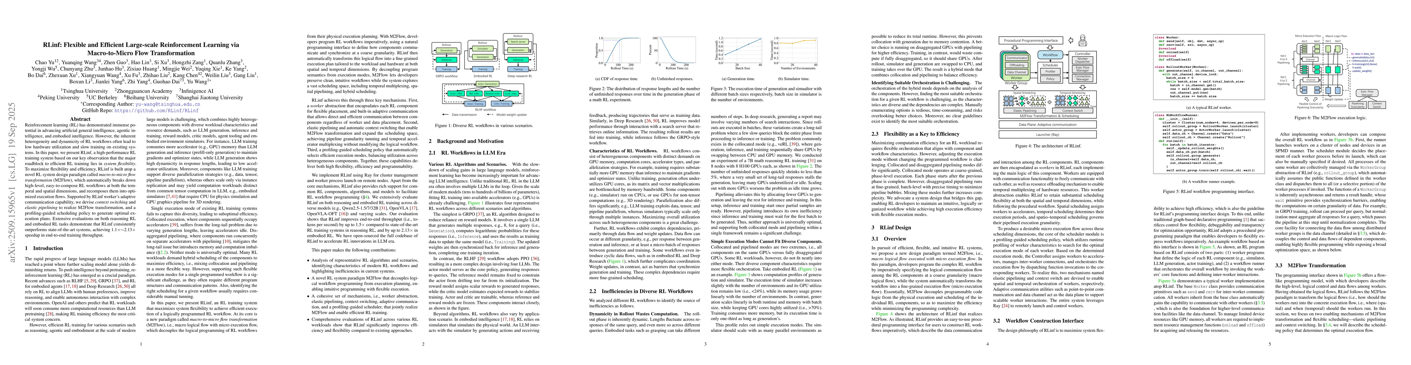 Thumbnail for RLinf: Flexible and Efficient Large-scale Reinforcement Learning via
  Macro-to-Micro Flow Transformation