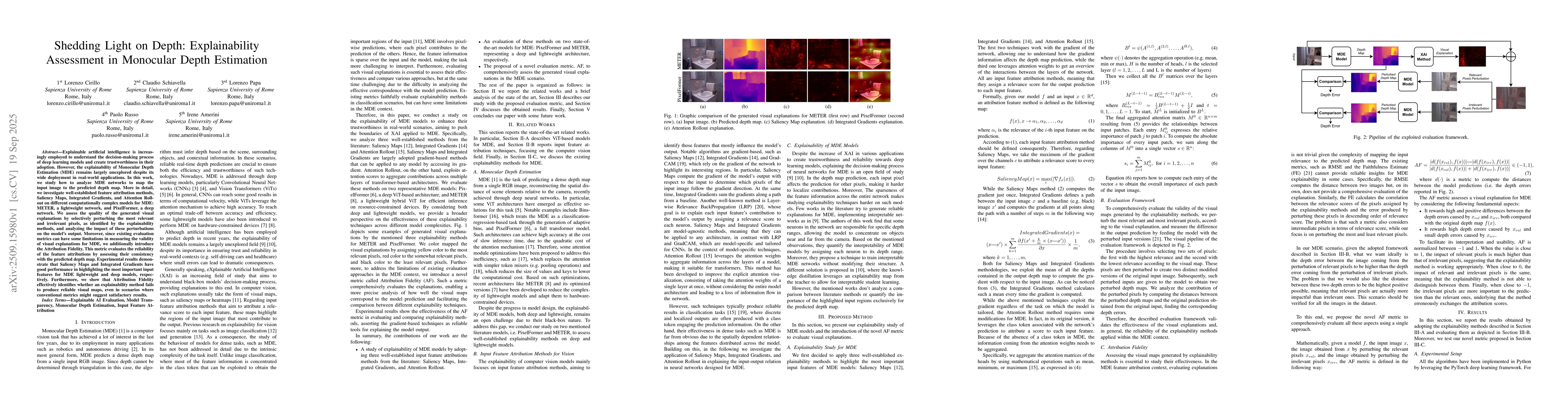 Thumbnail for Shedding Light on Depth: Explainability Assessment in Monocular Depth
  Estimation