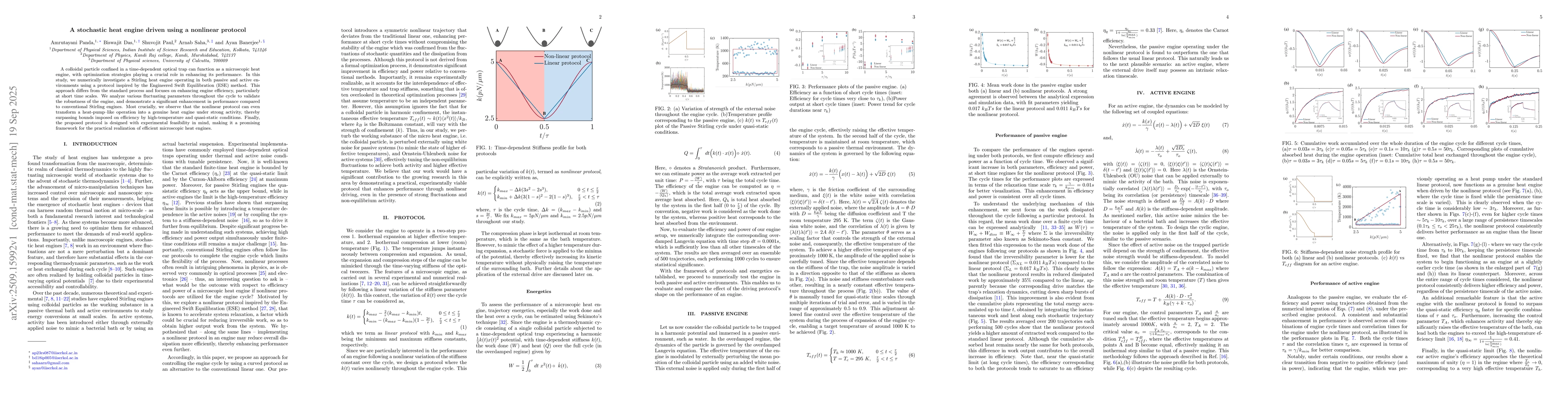 Thumbnail for A stochastic heat engine driven using a nonlinear protocol