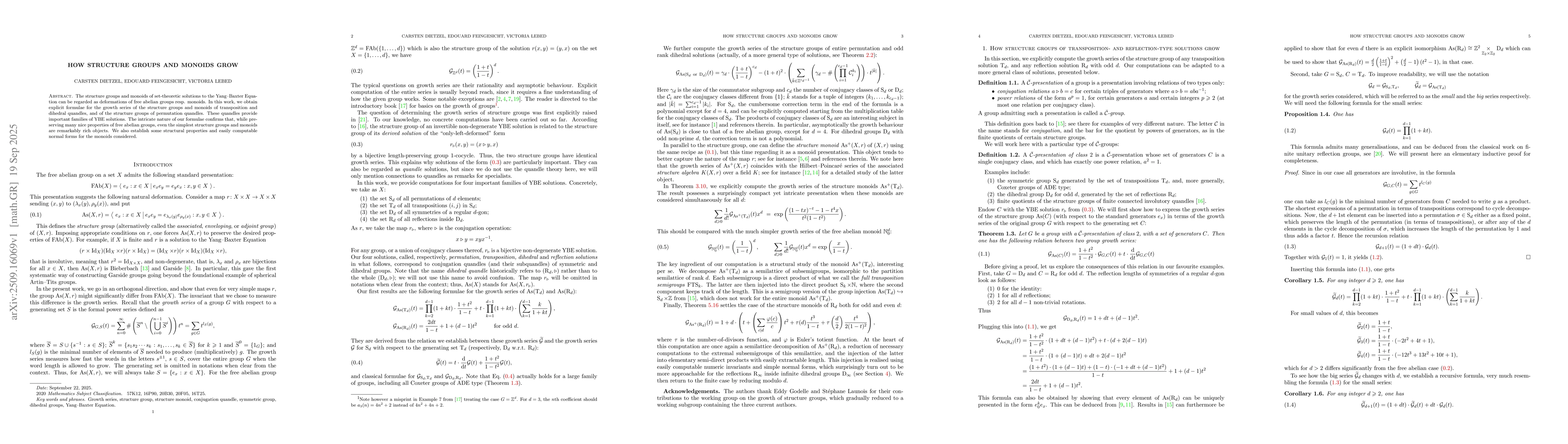 Thumbnail for How structure groups and monoids grow