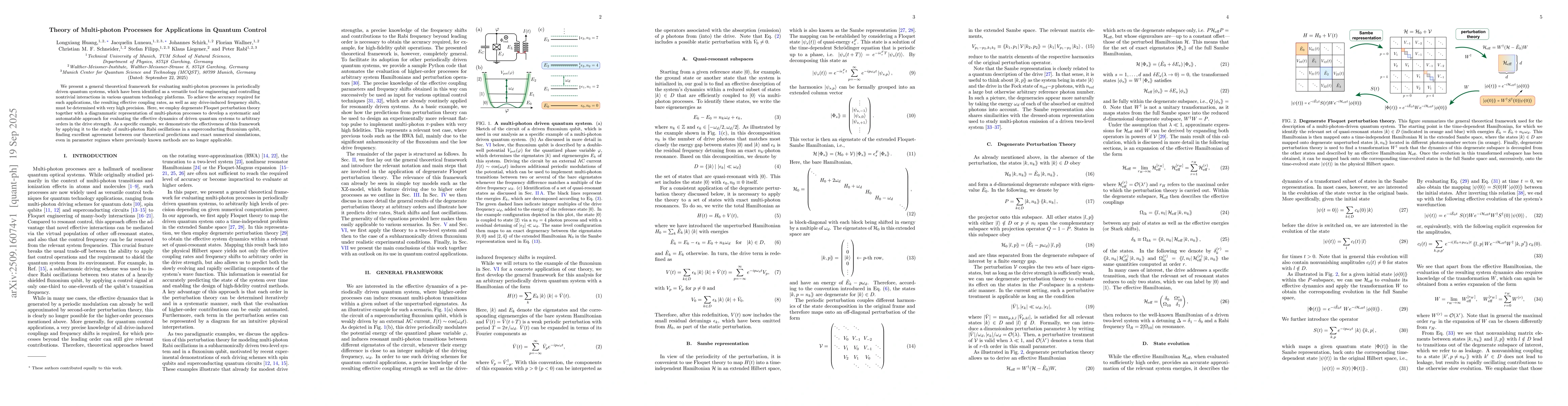 Thumbnail for Theory of Multi-photon Processes for Applications in Quantum Control