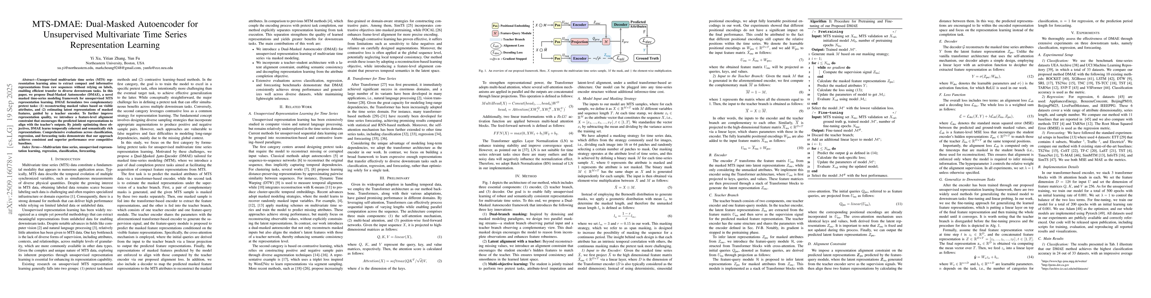 Thumbnail for MTS-DMAE: Dual-Masked Autoencoder for Unsupervised Multivariate Time
  Series Representation Learning