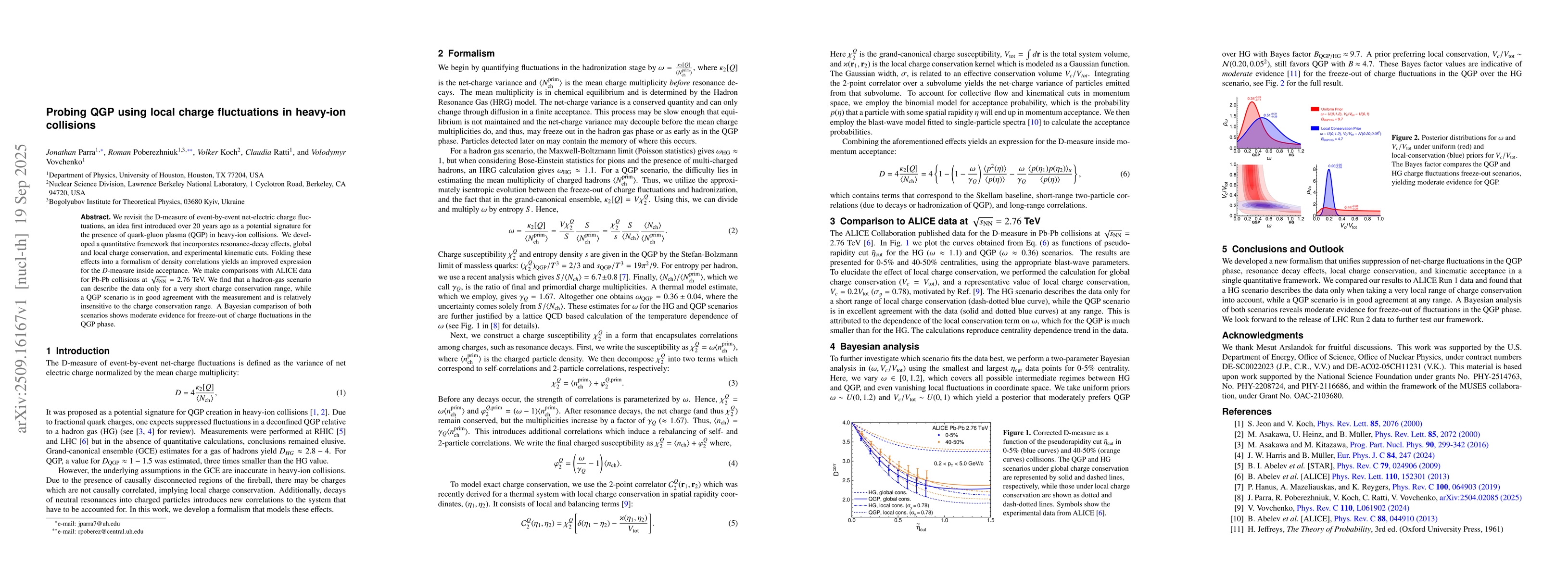 Thumbnail for Probing QGP using local charge fluctuations in heavy-ion collisions