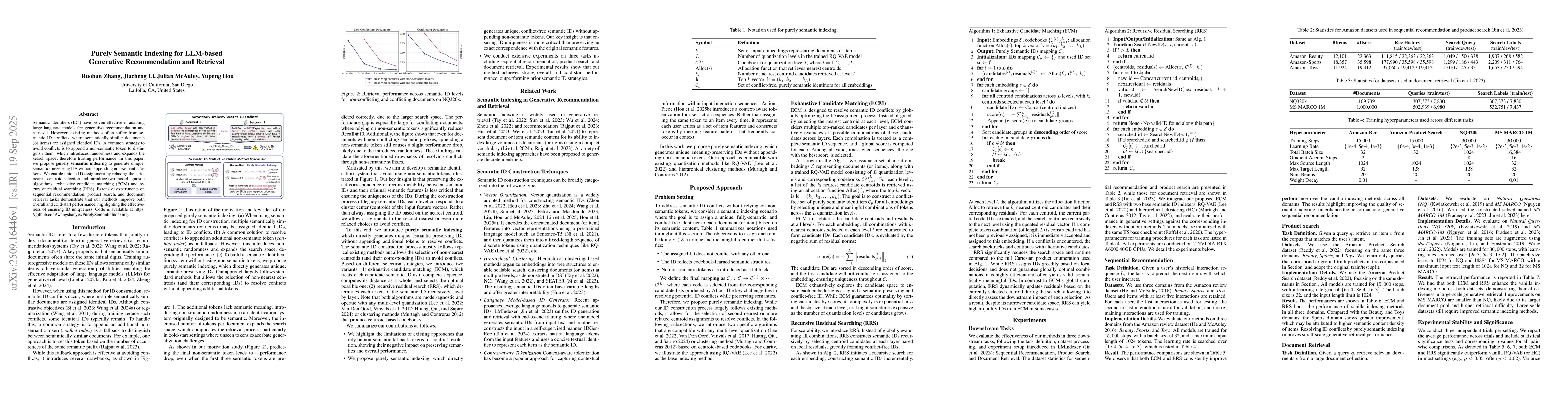 Thumbnail for Purely Semantic Indexing for LLM-based Generative Recommendation and
  Retrieval