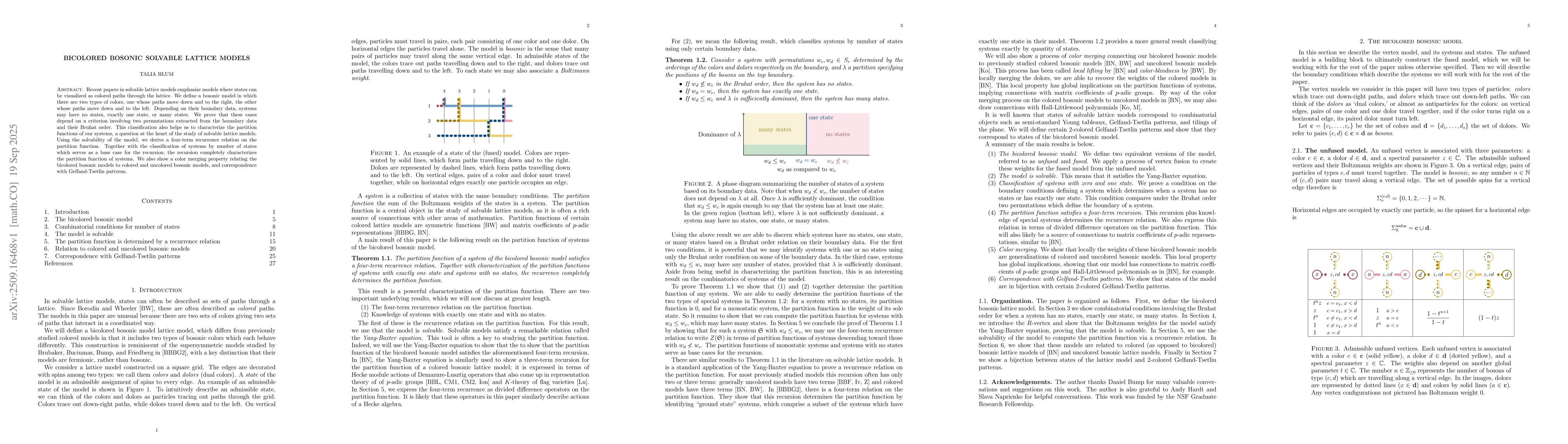Thumbnail for Bicolored bosonic solvable lattice models