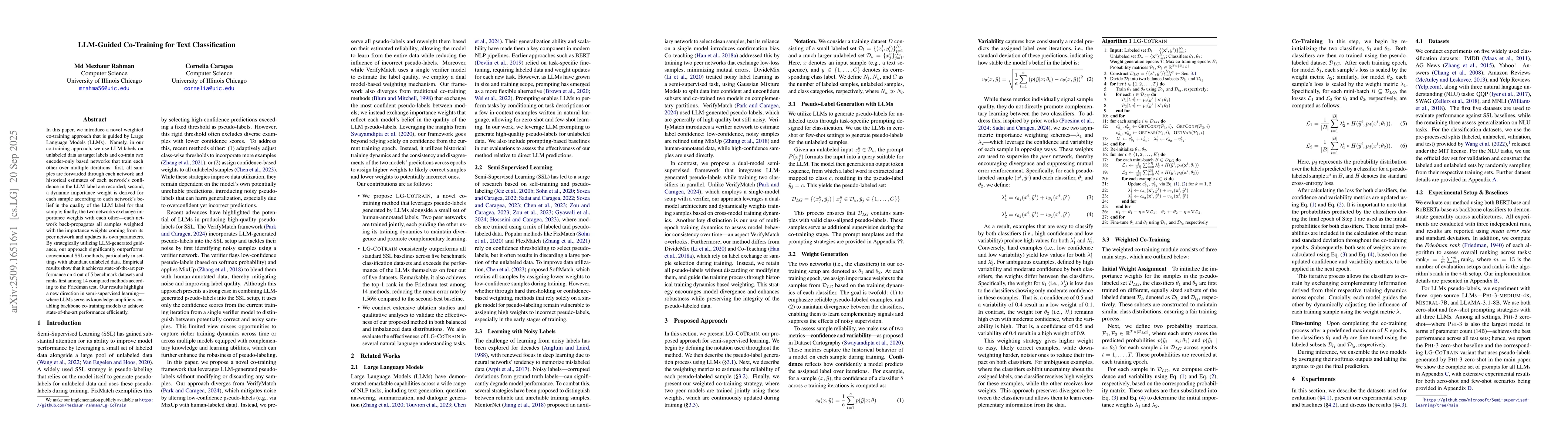 Thumbnail for LLM-Guided Co-Training for Text Classification