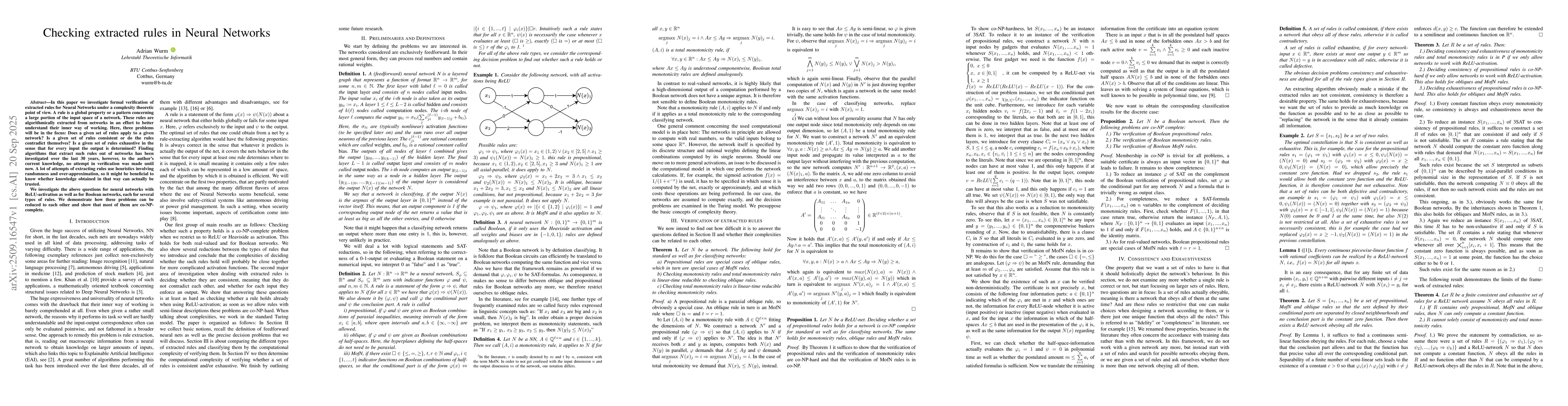 Thumbnail for Checking extracted rules in Neural Networks