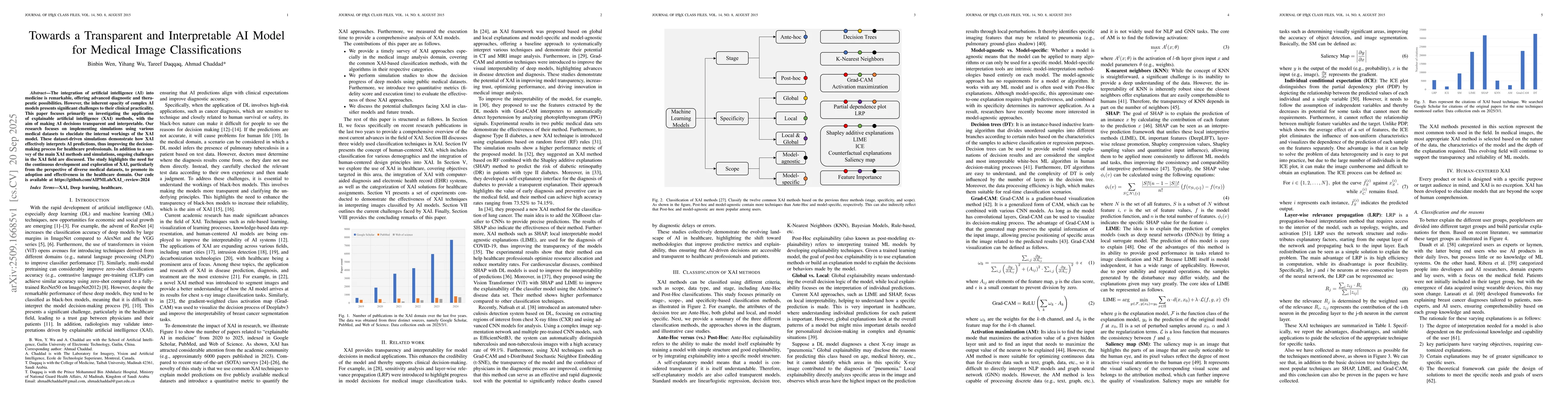 Thumbnail for Towards a Transparent and Interpretable AI Model for Medical Image
  Classifications