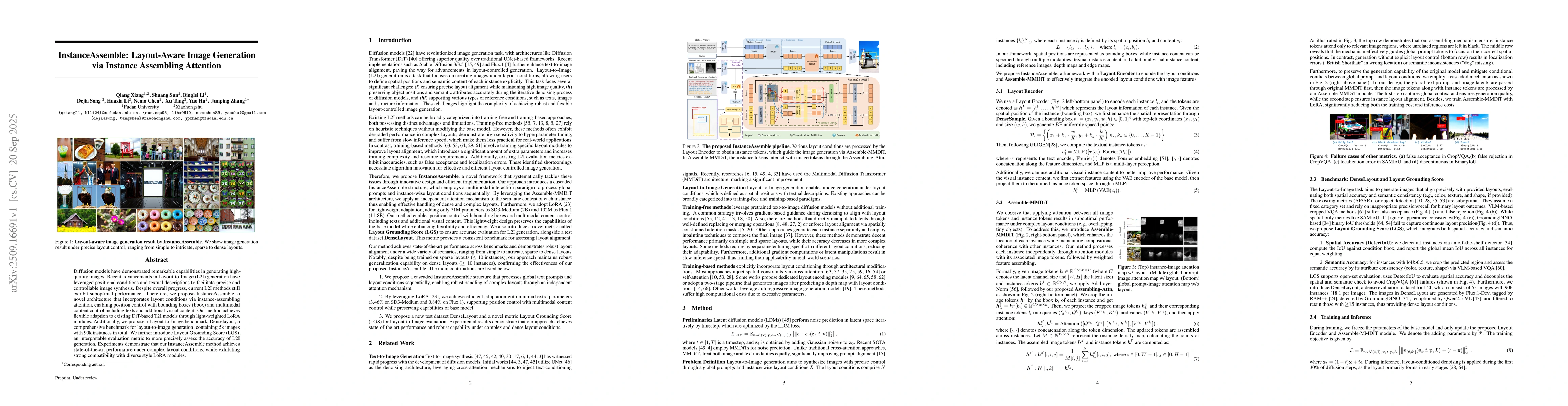 Thumbnail for InstanceAssemble: Layout-Aware Image Generation via Instance Assembling
  Attention