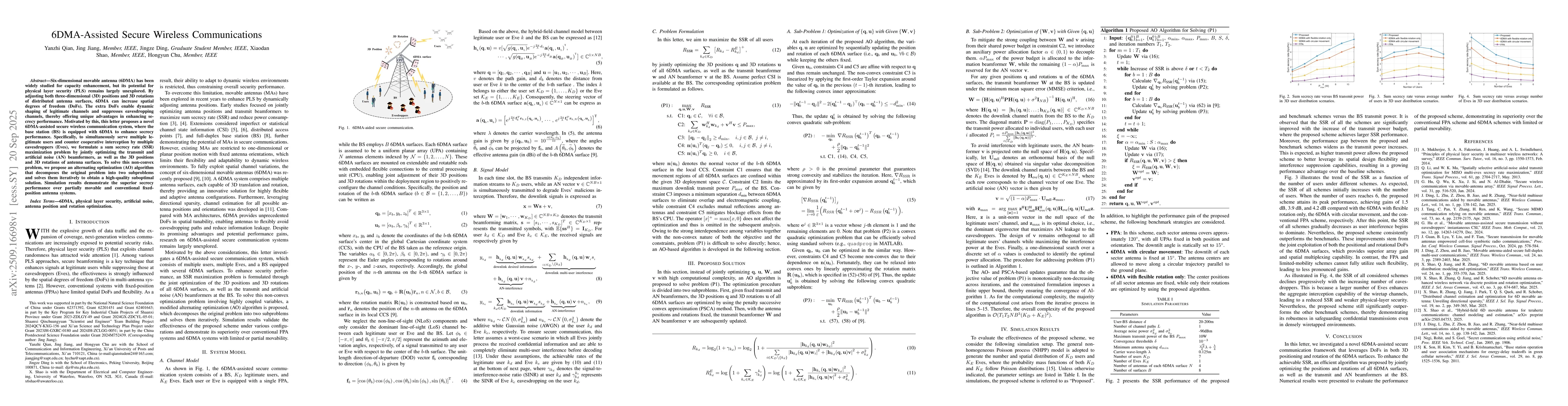 Thumbnail for 6DMA-Assisted Secure Wireless Communications