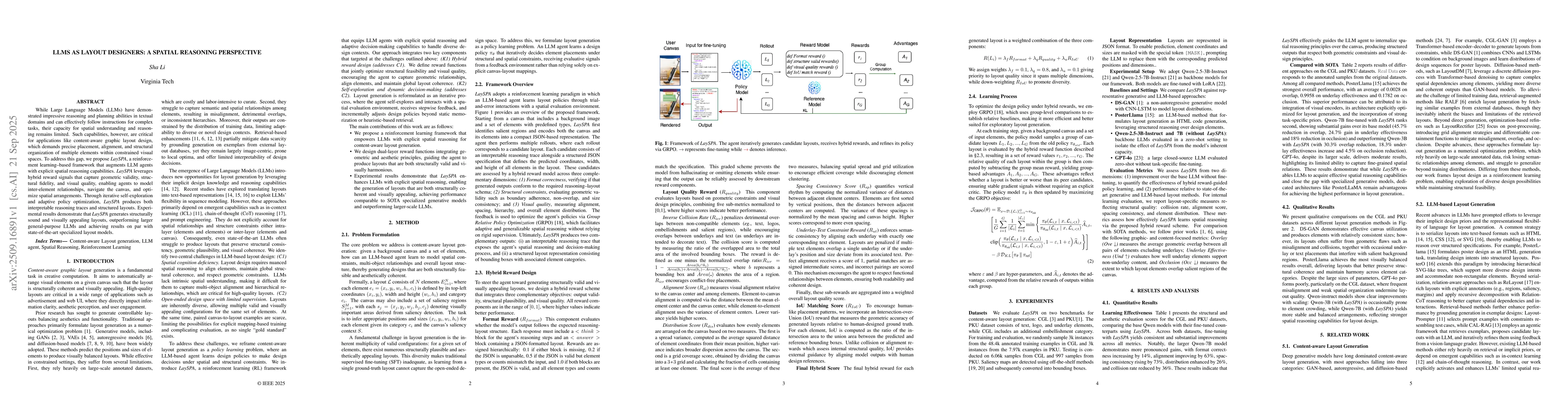 Thumbnail for LLMs as Layout Designers: A Spatial Reasoning Perspective