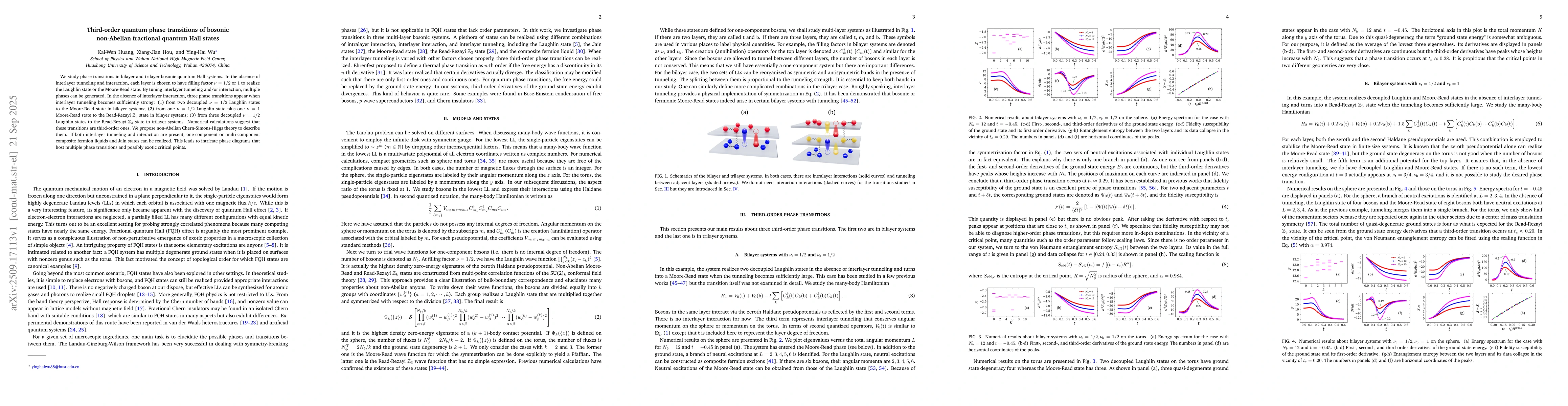 Thumbnail for Third-order quantum phase transitions of bosonic non-Abelian fractional
  quantum Hall states