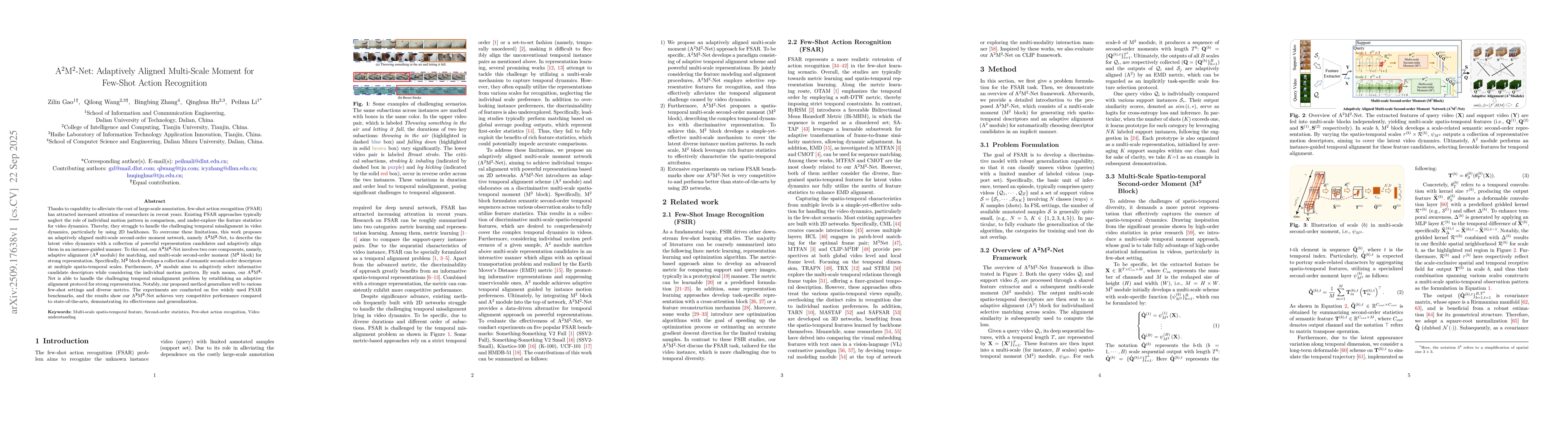 Thumbnail for A$^2$M$^2$-Net: Adaptively Aligned Multi-Scale Moment for Few-Shot
  Action Recognition